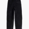 Pantaloni cargo in velluto a coste