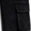 Pantaloni cargo in velluto a coste