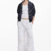 Pantaloni convertibili con fiori Tyler Mcgillivary Pantaloni convertibili con fiori Tyler Mcgillivary