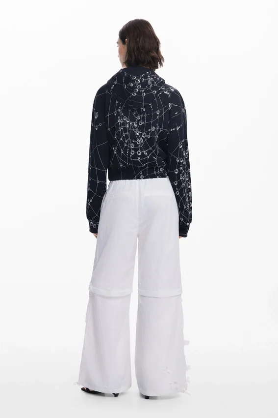 Pantaloni convertibili con fiori Tyler Mcgillivary Pantaloni convertibili con fiori Tyler Mcgillivary
