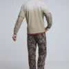 Pantaloni dritti testurizzati