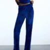 Pantaloni floccati