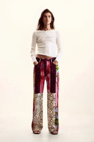 Pantaloni fluidi disegnati da Christian Lacroix