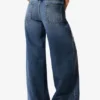 Pantaloni in denim con doppia cintura Masha Popova