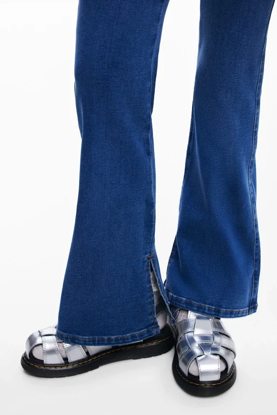 Pantaloni in denim elasticizzati Pantaloni in denim elasticizzati