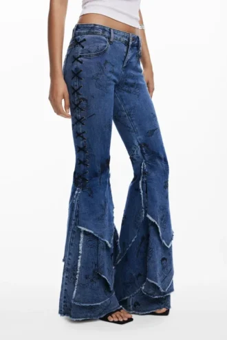Pantaloni in denim MarÍA Escote