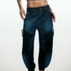 Pantaloni in denim Patchwork