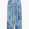 Pantaloni in denim stampato