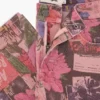 Pantaloni in denim stampato