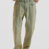 Pantaloni in denim tinto Pantaloni in denim tinto