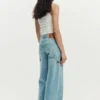 Pantaloni jeans con catene