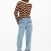 Pantaloni jogger in denim