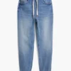 Pantaloni jogger in denim