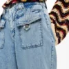 Pantaloni jogger in denim