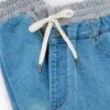 Pantaloni jogger in denim
