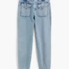 Pantaloni jogger in denim
