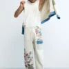 Pantaloni lunghi a fiori Pantaloni lunghi a fiori