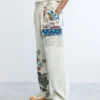 Pantaloni lunghi a fiori Pantaloni lunghi a fiori