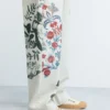 Pantaloni lunghi a fiori Pantaloni lunghi a fiori