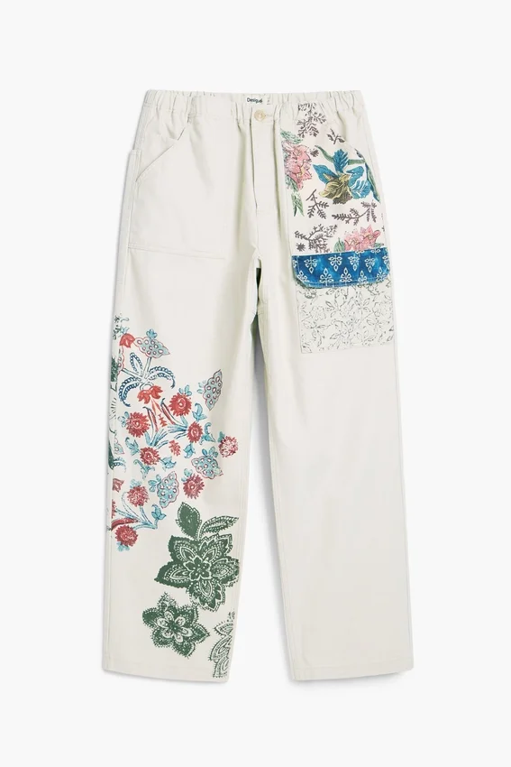 Pantaloni lunghi a fiori Pantaloni lunghi a fiori