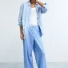 Pantaloni lunghi a righe