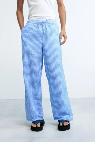 Pantaloni lunghi a righe Pantaloni lunghi a righe