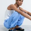 Pantaloni lunghi a righe