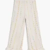 Pantaloni lunghi con pompon