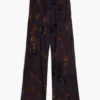 Pantaloni lunghi floccati
