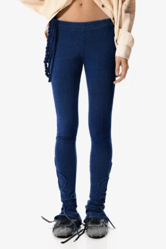 Pantaloni lunghi in maglia Masha Popova