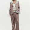 Pantaloni rosa riciclati Pantaloni rosa riciclati