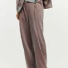 Pantaloni rosa riciclati Pantaloni rosa riciclati