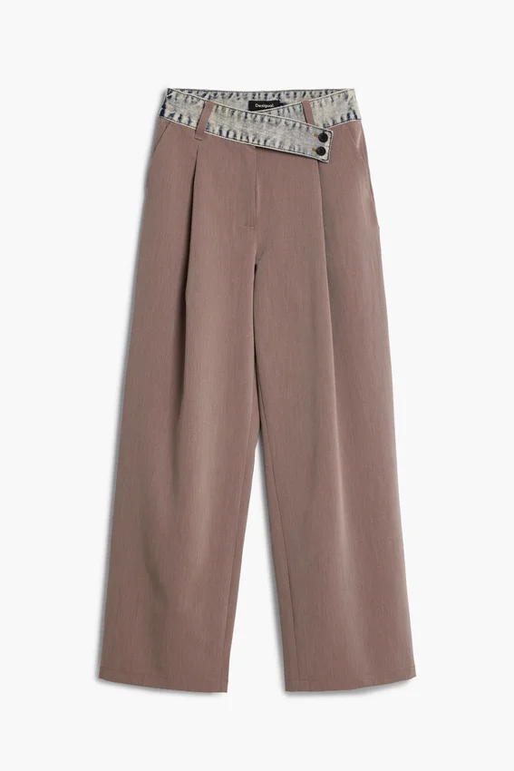 Pantaloni rosa riciclati Pantaloni rosa riciclati