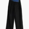 Pantaloni sartoriali combinati