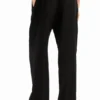 Pantaloni sartoriali dal look rustico
