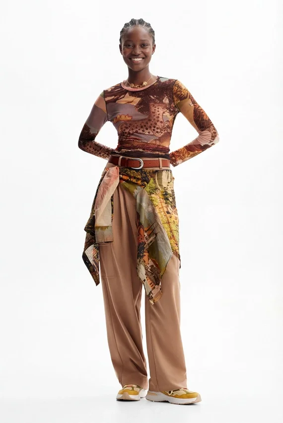 Pantaloni sartoriali M. Christian Lacroix Pantaloni sartoriali M. Christian Lacroix