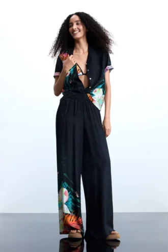 Pantaloni Tropical Fluid