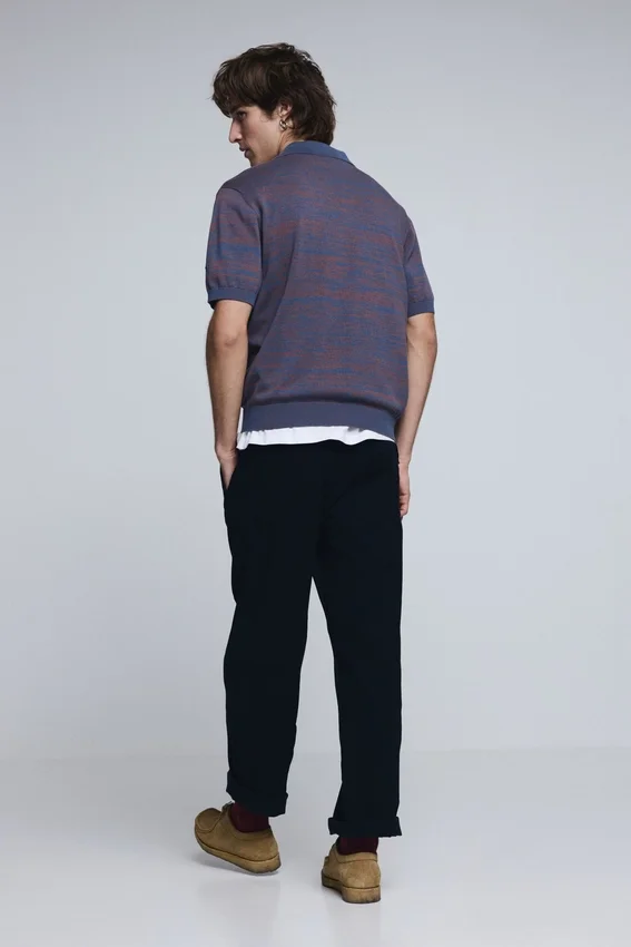 Polo in jacquard Polo in jacquard