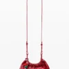 Portafoglio a tracolla piccolo con logo