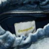 Portafoglio grande a tracolla con logo
