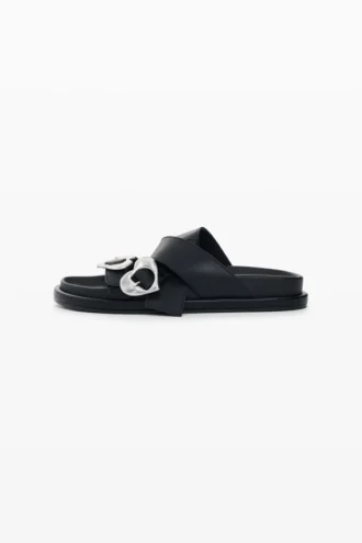 Sandali con zeppa a forma di cuore