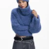 Set maglione corto e Berretto