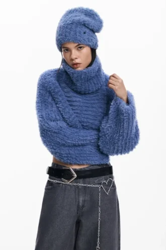 Set maglione corto e Berretto