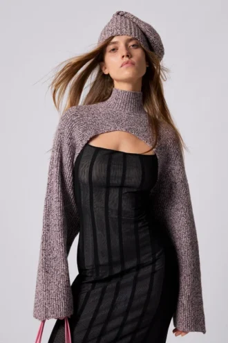 Set maglione e berretto in maglia