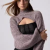 Set maglione e berretto in maglia
