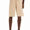 Shorts a tinta unita con tasche