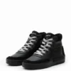 Sneaker alta in finta pelle di montone Sneaker alta in finta pelle di montone
