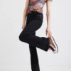 Sneaker alte con plateau e stampa animalier