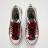Sneaker alte con plateau e stampa animalier