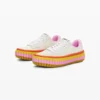 Sneaker con suola multicolore